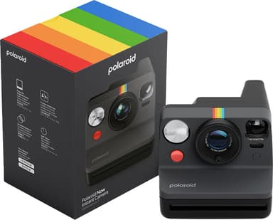 Polaroid Now Gen. 3 direktkamera (svart)