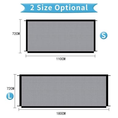 hopfällbar hund katt Pet Safe Mesh staket - 110*72CM