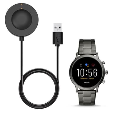 För Fossil Gen 6 / Gen 5 FTW4024 / FTW4025 / FTW4026 Laddare