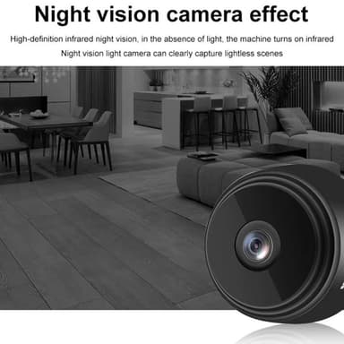 WiFi Kamera 1080P HD magnetisk Övervakning Spy utan Night Vision