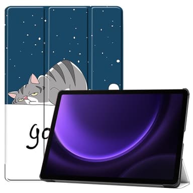 Slim Fit Cover Fodral Till Samsung Galaxy Tab S9 FE - Cat