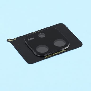 SKALO Xiaomi Redmi Note 14 4G 3D Linsskydd/Kameraskydd Härdat Glas - Svart