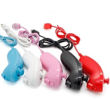 Kompatibelt med Wii Handkontroll-Set Motion Plus Bulk Svart