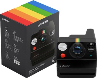 Polaroid Now+ Gen. 3 direktkamera (svart)