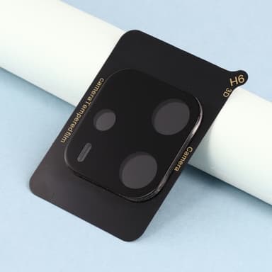 2-PACK SKALO Xiaomi Redmi Note 14 4G 3D Linsskydd/Kameraskydd Härdat Glas - Svart
