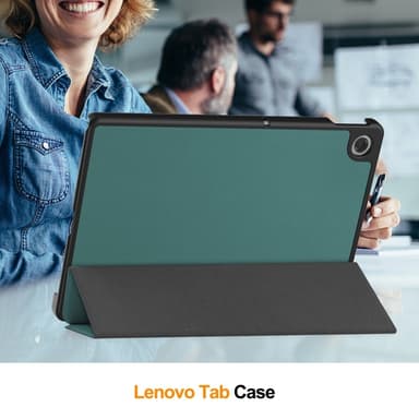 SKALO Lenovo Tab 10.1"" Trifold Fodral - Grön