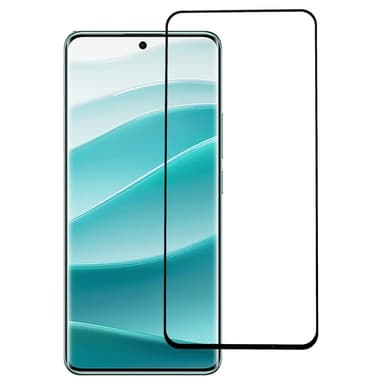 2-PACK SKALO Xiaomi Redmi Note 14 Pro 5G Heltäckande Skärmskydd Härdat Glas - Svart