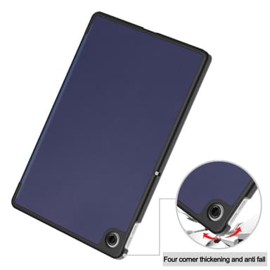 SKALO Lenovo Tab 10.1"" Trifold Fodral - Mörkblå