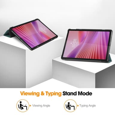 SKALO Lenovo Tab 10.1"" Trifold Fodral - Grön