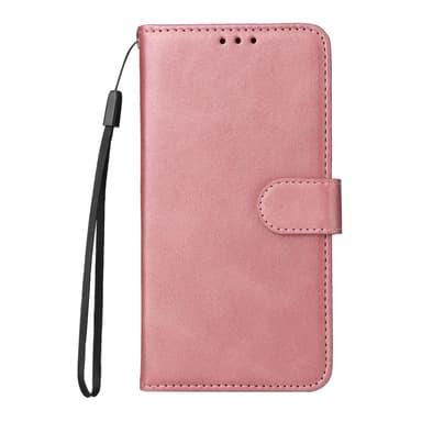 SKALO iPhone 16e PU-läder Plånboksfodral - Rosa