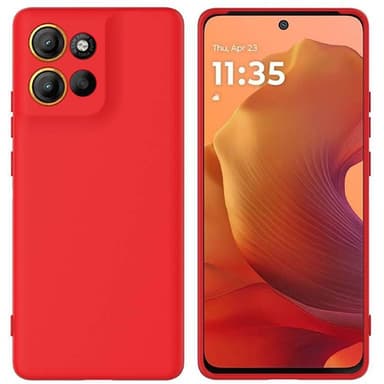 Liquid silikon skal Motorola Moto G15 Power - China Red