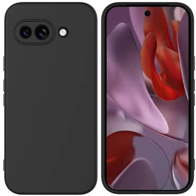 Liquid silikon skal Google Pixel 9a - Svart