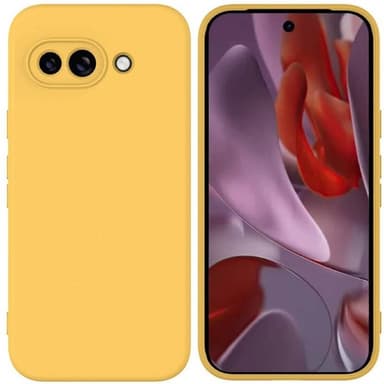 Liquid silikon skal Google Pixel 9a - Gul