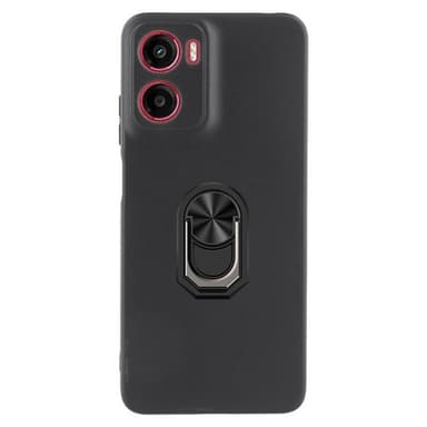 TPU ring skal Motorola Moto G05 - Svart