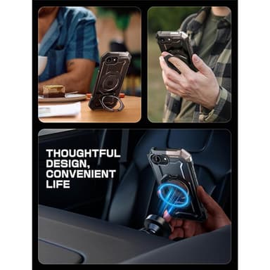 SUPCASE UB Grip skal iPhone 16e - Svart