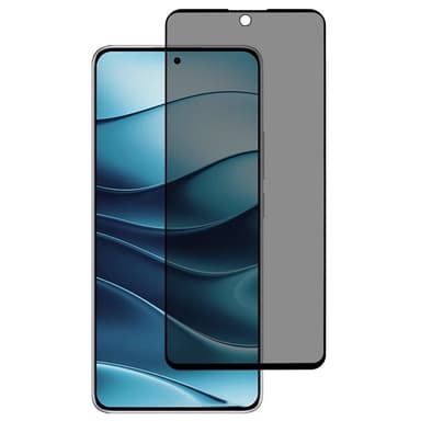 2-PACK SKALO Xiaomi Redmi Note 14 4G Privacy Skärmskydd Härdat Glas - Svart
