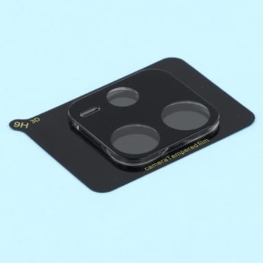 SKALO Xiaomi Redmi Note 14 5G 3D Linsskydd/Kameraskydd Härdat Glas - Svart