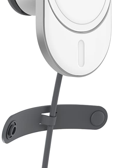 Belkin BoostCharge Pro Qi2 15W magnetisk billaddare (vit)