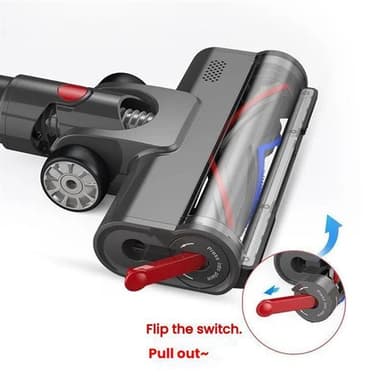Golvmunstycke med LED till Dyson V7 / V8 / V10 / V11 / V15