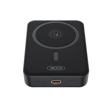 XO Powerbank 10000mAh med magnetisk laddning 20W - Svart