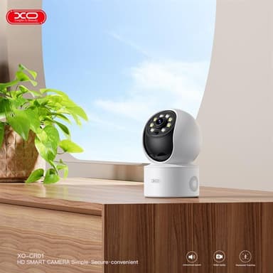 XO wifi-övervakningskamera med nightvision och röstintercom