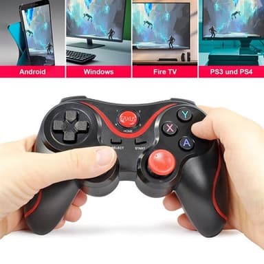 Trådlös Handkontroll till Smartphone / Tablet / PC / PS3 / PS4