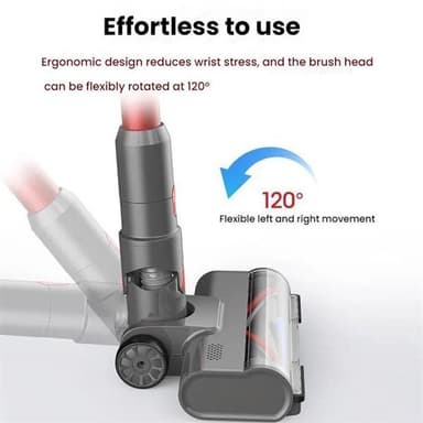 Golvmunstycke med LED till Dyson V7 / V8 / V10 / V11 / V15