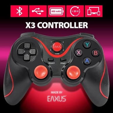 Trådlös Handkontroll till Smartphone / Tablet / PC / PS3 / PS4