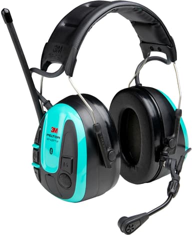 3M Peltor WS Alert XP+ hörselskydd (turkos)