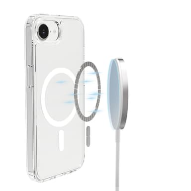 Mobique Magnetic Hybrid Case iPhone 16e Clear