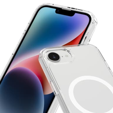 Mobique Magnetic Hybrid Case iPhone 16e Clear