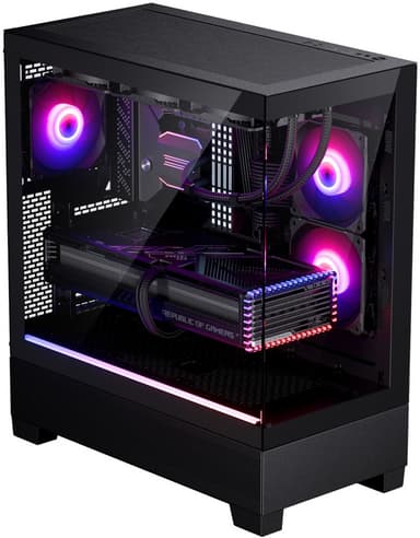 Phanteks XT View PC-chassi (svart)