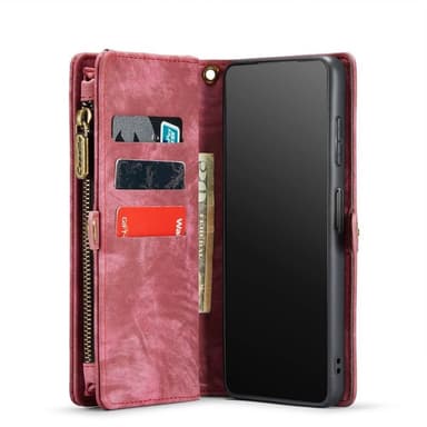 CaseMe mobilfodral 008 8-kort Samsung Galaxy A36 5G - Röd