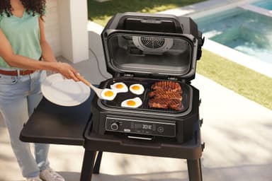 Ninja Woodfire Pro XL elgrill OG850EU (grå & svart)