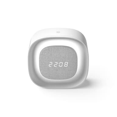 Forverer LED Väckarklocka med nattbelysning - Vit