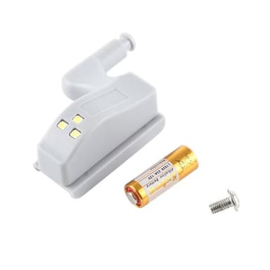 Sensor LED-skåpbelysning/ garderobslampa dörr - 10-pack