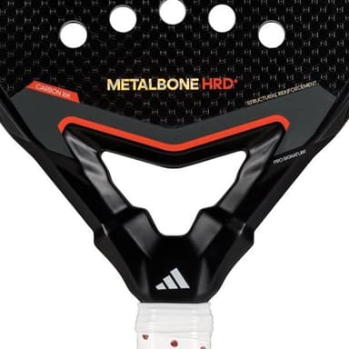 Adidas Metalbone Hard + 3.4 padelracket – Diamantform, 16K kolfiber