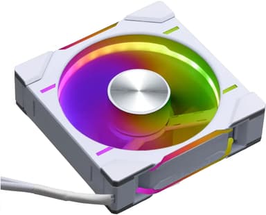 Phanteks D30 DRGB 140 mm PWM-fläkt (vit)