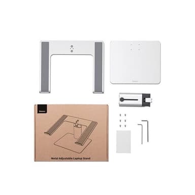 Justerbart laptopställ 11-17"" med högkvalitativt aluminium