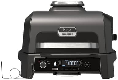 Ninja Woodfire Pro XL elgrill OG850EU (grå & svart)