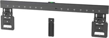 Ultraslim TV-väggfäste Basic FIXED (XL), svart
