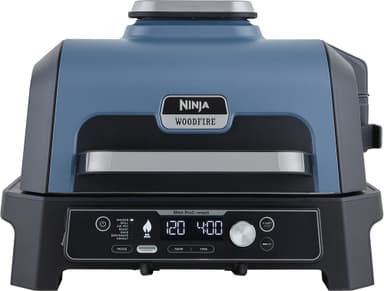 Ninja Woodfire Pro Connect XL elgrilll OG901EU (blå & svart)