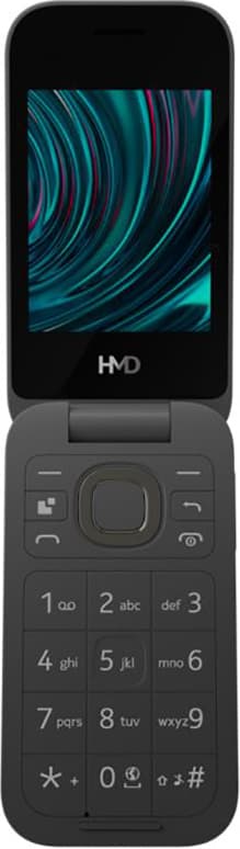 HMD 2660 mobiltelefon (svart)