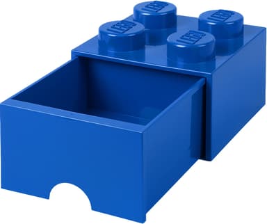 Play LEGO förvaringslåda (4 knoppar, ljusblå)