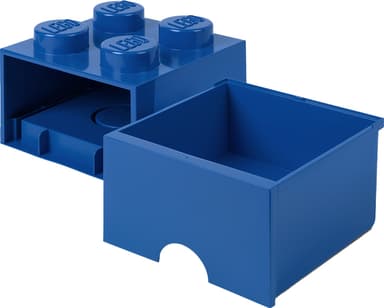 Play LEGO förvaringslåda (4 knoppar, ljusblå)