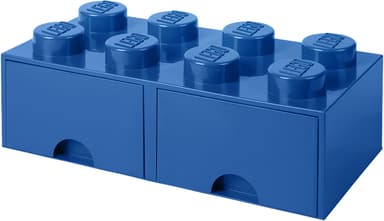 Play LEGO förvaringslåda (8 knoppar, ljusblå)
