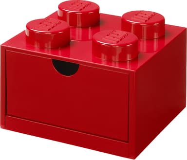 Play LEGO skrivbordslåda (ljusröd)