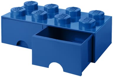 Play LEGO förvaringslåda (8 knoppar, ljusblå)