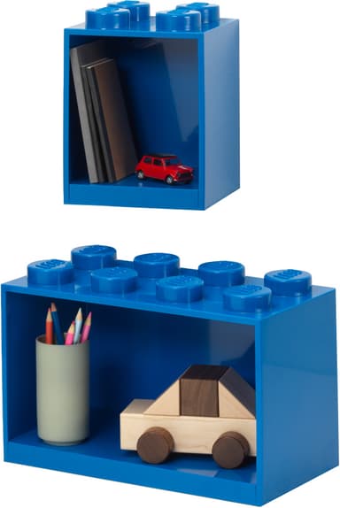 Play LEGO hylla (ljusblå)