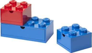 Play LEGO skrivbordslådset (2-pack)